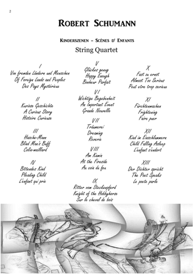 Scenes from Childhood String Quartet (arr. PianoSheetNow)