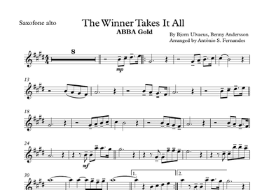 The Winner Takes It All (arr. Antônio S. Fernandes)