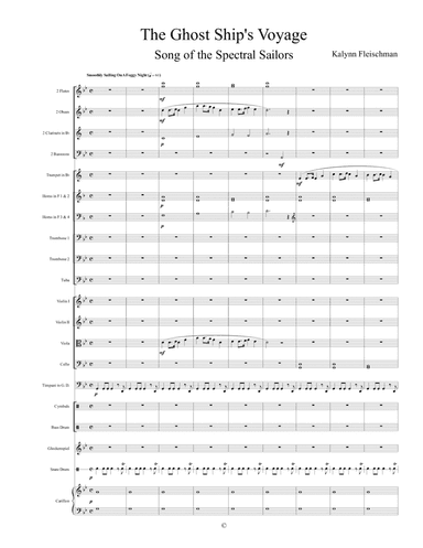 The Ghost Ship's Voyage: Song of the Spectral Sailors