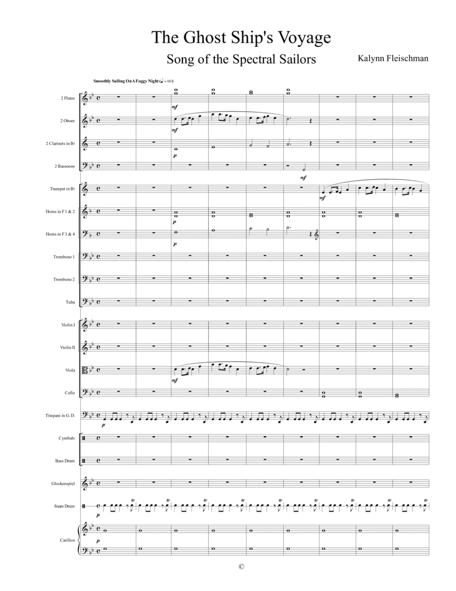 The Ghost Ship's Voyage: Song of the Spectral Sailors