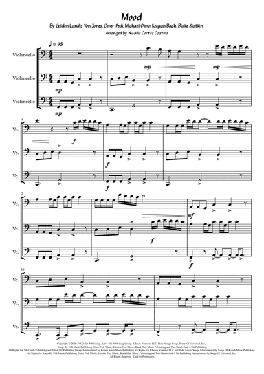 Mood (arr. Nicolás Cortés Castillo)