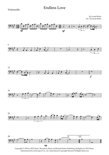 Endless Love (arr. Fernando Britto)
