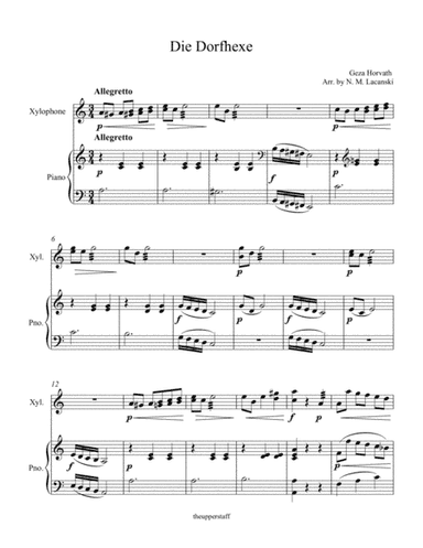 Die Dorfhexe (arr. Nick Lacanski)