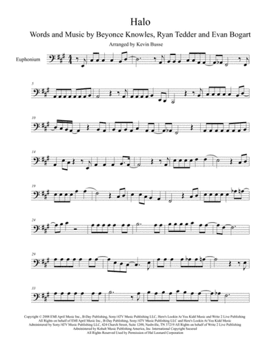 Halo (arr. Kevin Busse)