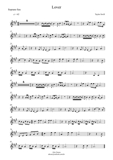 Lover (arr. Alex Souza)