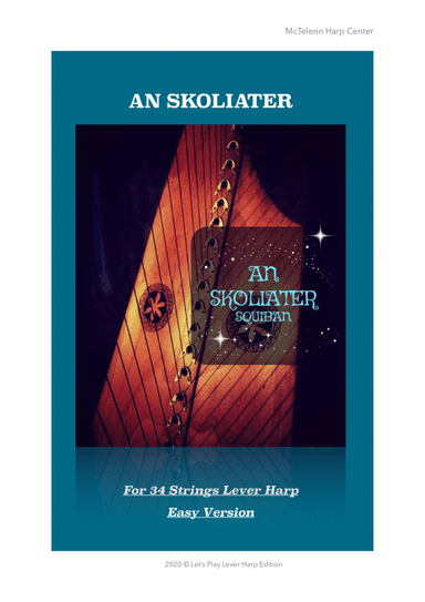 An Skoliater - Breton Melody - beginner & 34 String Harp | McTelenn Harp Center (arr. Eve McTelenn)