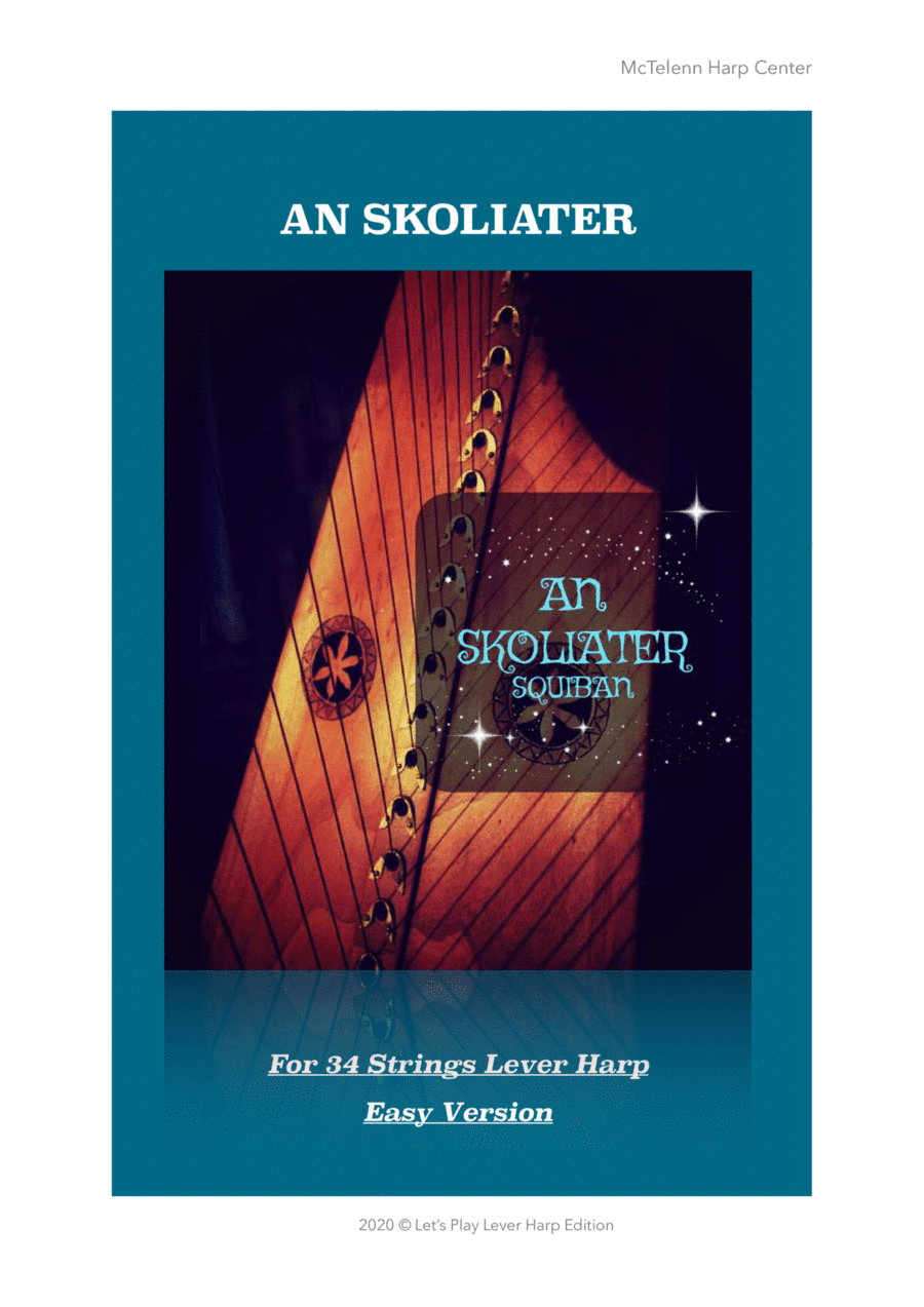An Skoliater - Breton Melody - beginner & 34 String Harp | McTelenn Harp Center (arr. Eve McTelenn)