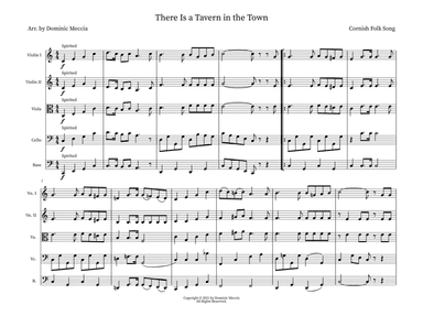 There Is a Tavern in the Town (arr. Dominic Meccia)