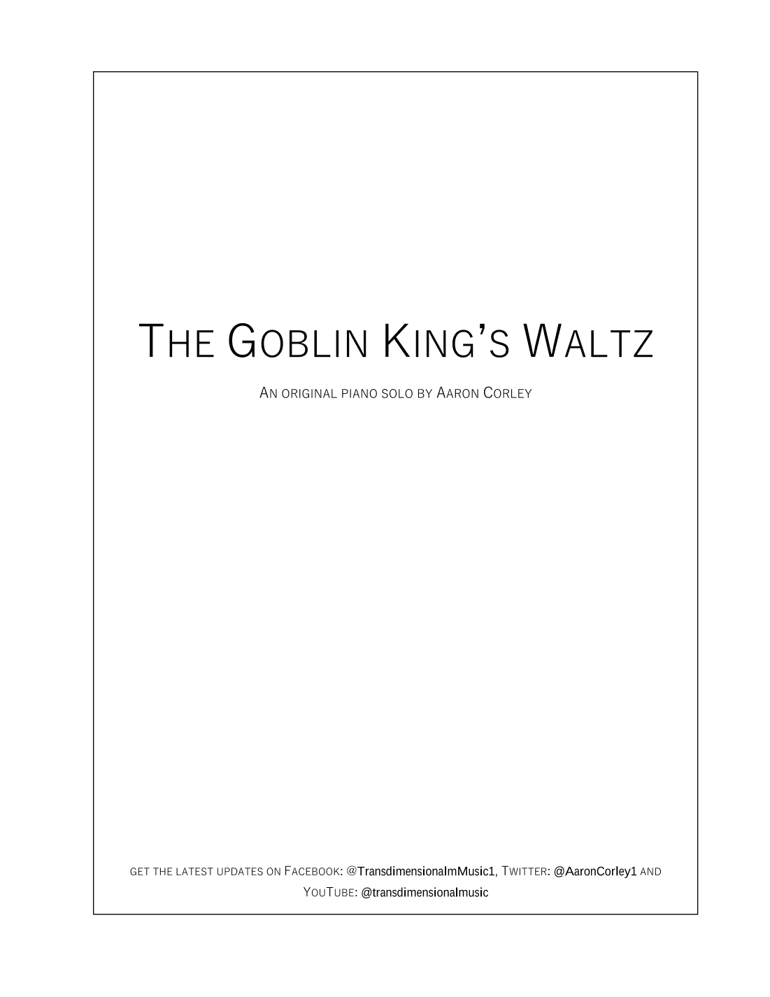 Goblin King's Waltz, The