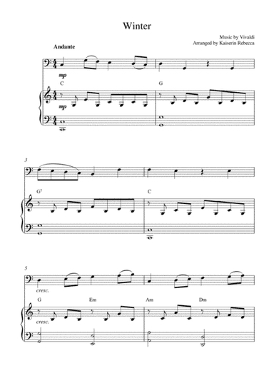 Winter (arr. Kaiserin Rebecca)