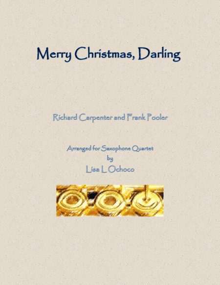 Merry Christmas, Darling (arr. Lisa L Ochoco)
