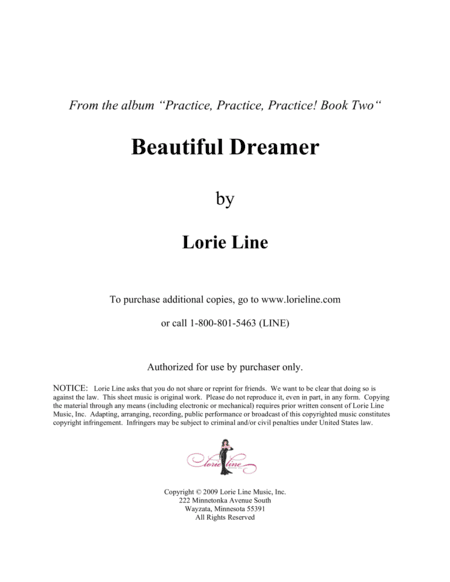Beautiful Dreamer - EASY! (arr. Lorie Line)