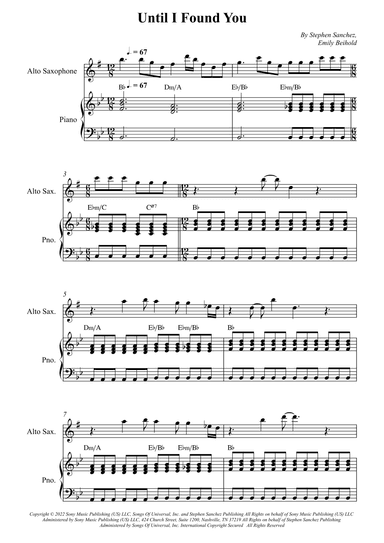 Until I Found You (arr. Wesley S. SIlva)