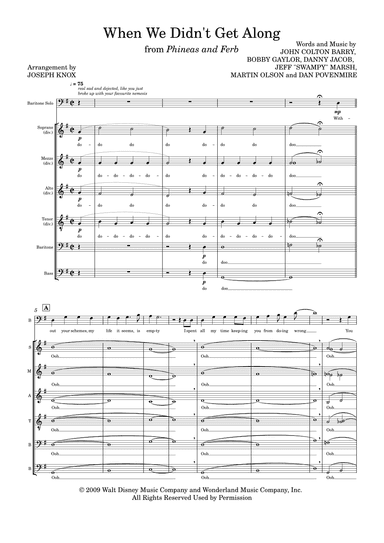 When We Didn't Get Along (arr. Joseph Knox)