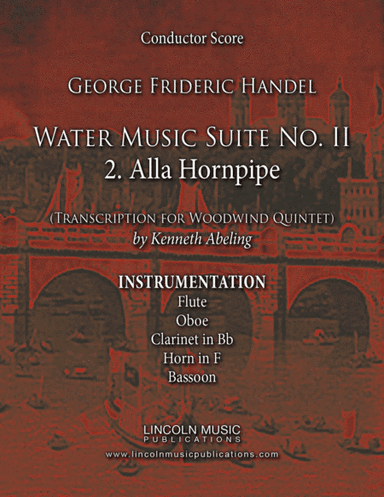 Handel - Water Music Suite No. 2 – 2. Alla Hornpipe (for Woodwind Quintet) (arr. Kenneth Abeling)