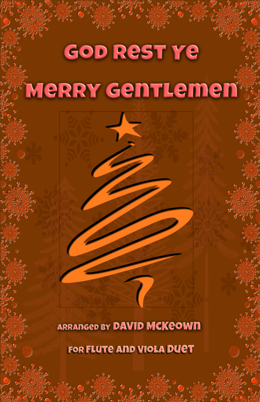 God Rest Ye Merry Gentlemen, Jazz Style, for Flute and Viola Duet (arr. David McKeown)