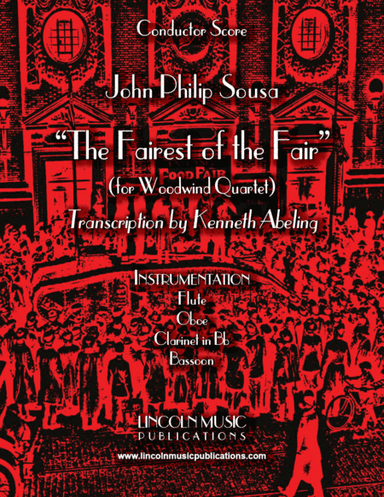 March – The Fairest of the Fair (for Woodwind Quartet) (arr. Kenneth Abeling)