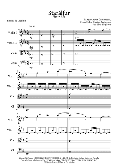 Starálfur (arr. Dwitiya)