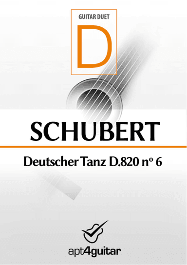 Deutscher Tanz D.820 nº 6 (arr. Roberto García)