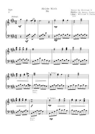 Abide With Me (arr. William R Parker III)