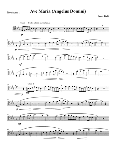 Ave Maria (Angelus Domini) (arr. Philip Brink)