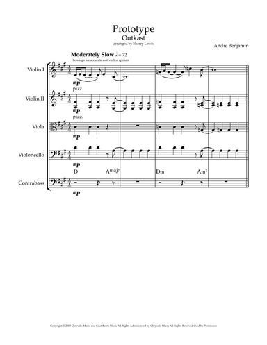 Prototype (arr. Sherry Lewis)