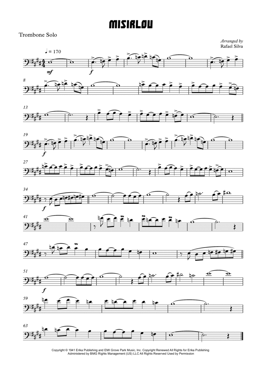 Misirlou (arr. Rafael Silva)