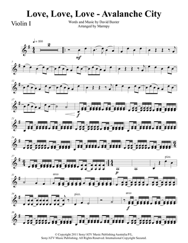 Love, Love, Love (arr. Marmpy)