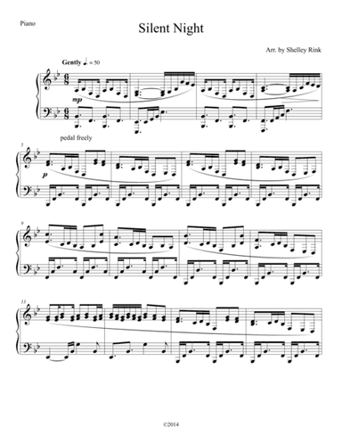 Silent Night (arr. Shelley Rink)