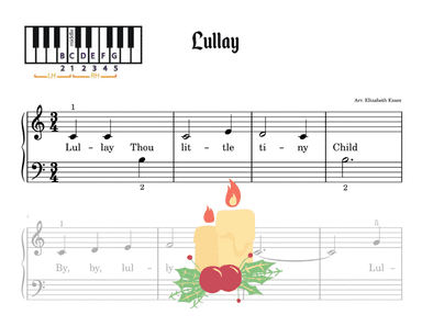 Coventry Carol - Lullay - Primer Level (arr. Elizabeth Essex)