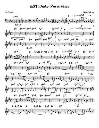 Under Paris Skies (arr. John Fries)