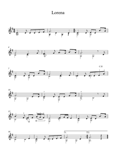 Lorena - American Traditional Song (arr. Milan Mitic)