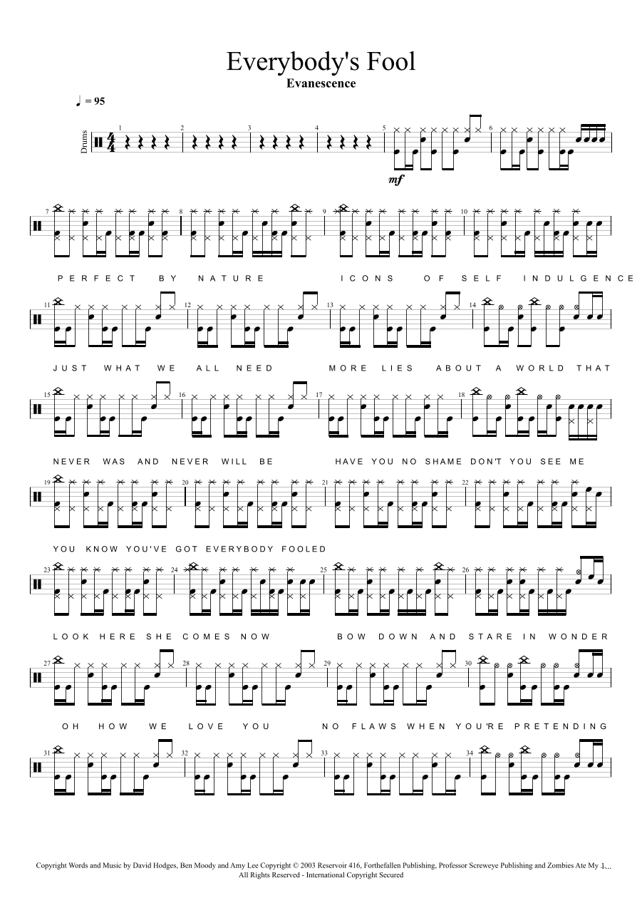 Everybody's Fool (arr. Cyril Mayer)