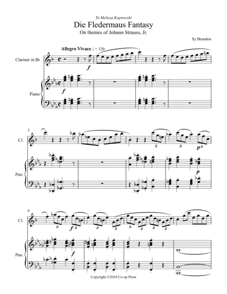 Die Fledermaus Fantasy (arr. Sy Brandon)