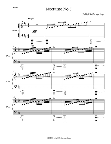 Nocturne No.7 B Minor Op.144