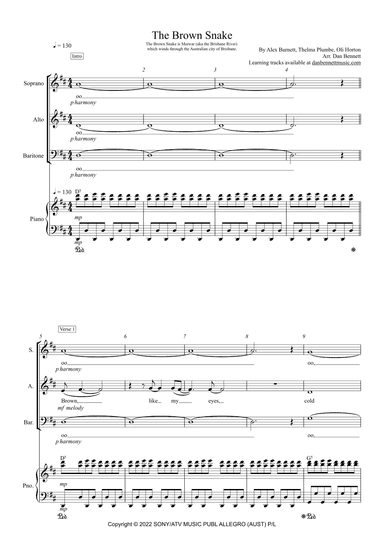 The Brown Snake (arr. Dan Bennett)