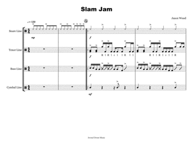 Slam Jam (Drumline Cadence)