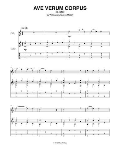 Ave Verum Corpus (arr. Mark Phillips)