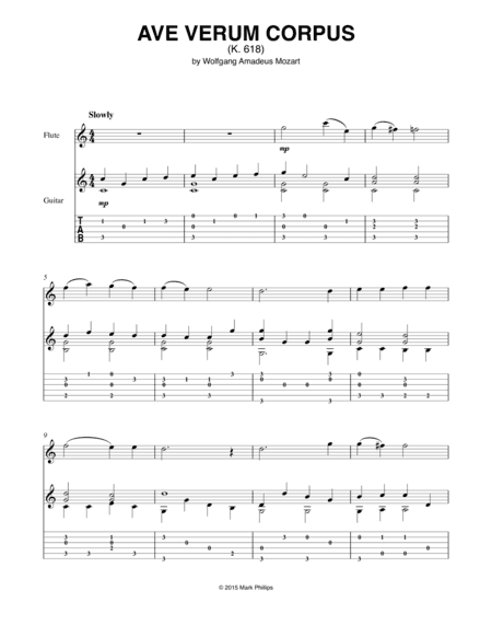 Ave Verum Corpus (arr. Mark Phillips)