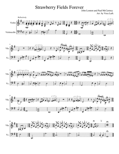 Strawberry Fields Forever (arr. Vera Lark)