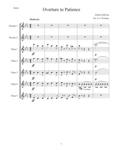 Overture to Patience (arr. Arr. A. J. Fortuna)