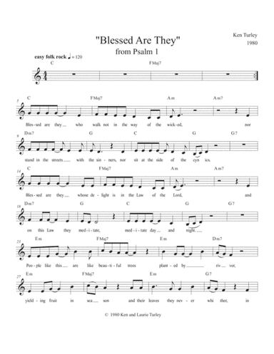 Psalm 001 "Blessed are They"
