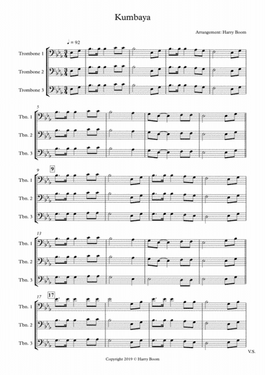 Kumbaya (arr. Harry Boom)