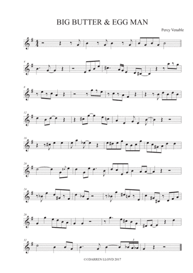 Wynton Marsalis - 4 easy jazz Trumpet solo's (arr. Darren Lloyd)