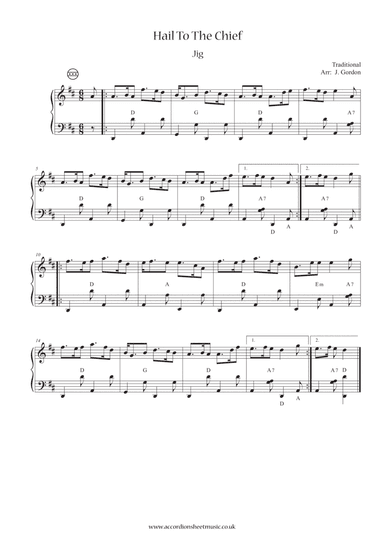 Hail To The Chief (arr. Julia Gordon)