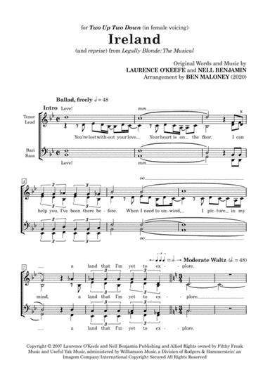 Ireland (arr. Benjamin Maloney)
