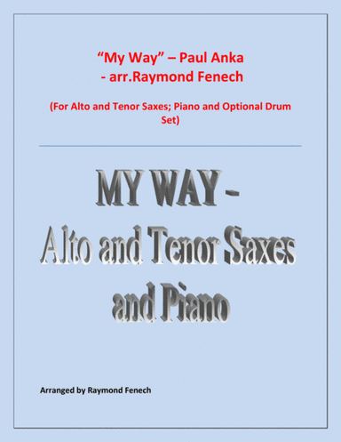 My Way (arr. Raymond Fenech)