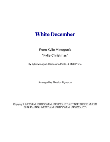 White December (arr. Absalon Figueroa)