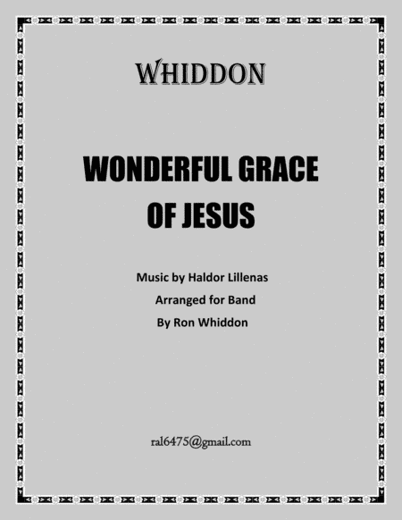 Wonderful Grace of Jesus (arr. Ron Whiddon)