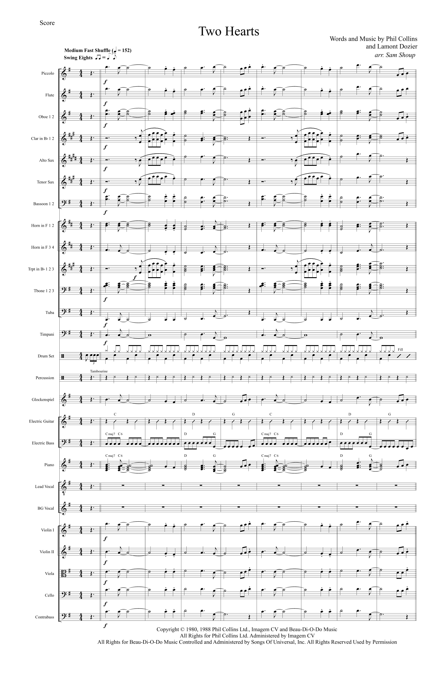 Two Hearts (arr. Sam Shoup)